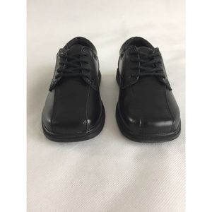 Sperry Boys Nathaniel Black Toddler Kids Oxfords